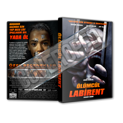 Ölümcül Labirent - Escape Room 2019 Türkçe Dvd Cover Tasarımı